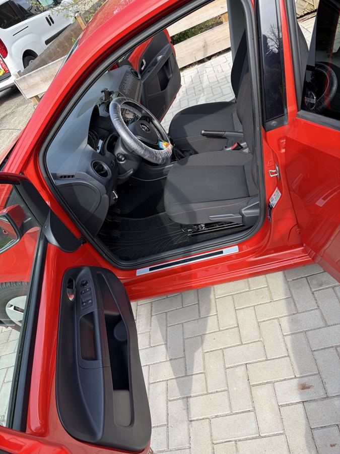 Nachher – Innenraum VW up!
